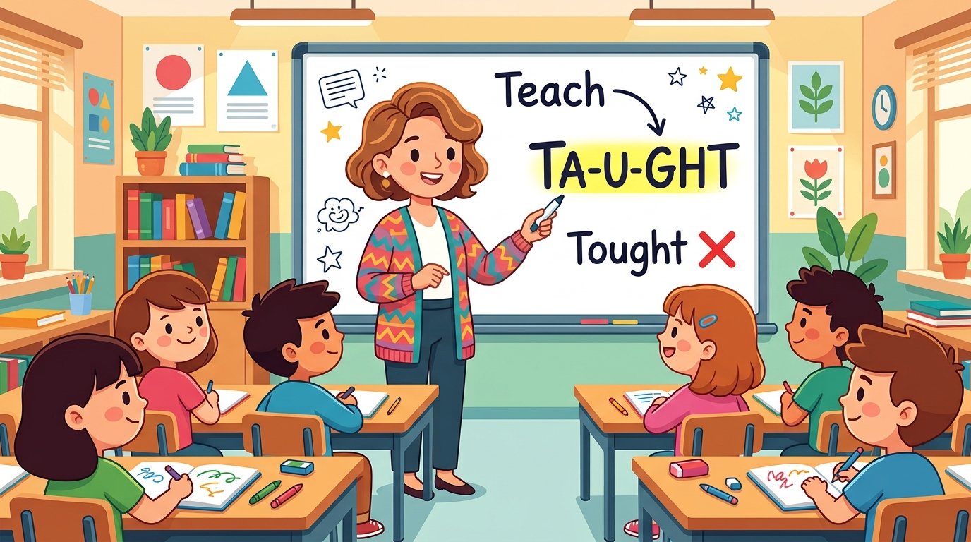 Tought vs Taught