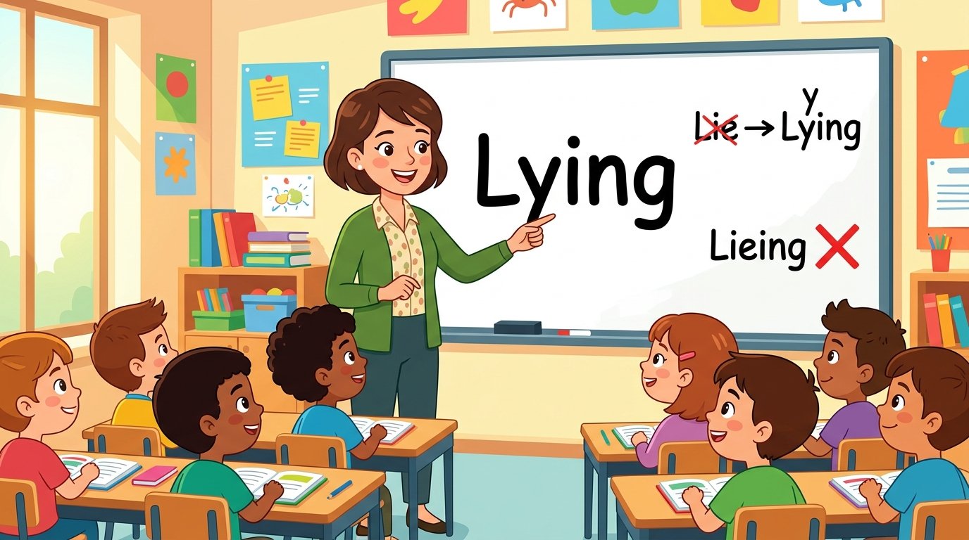 Lieing or Lying