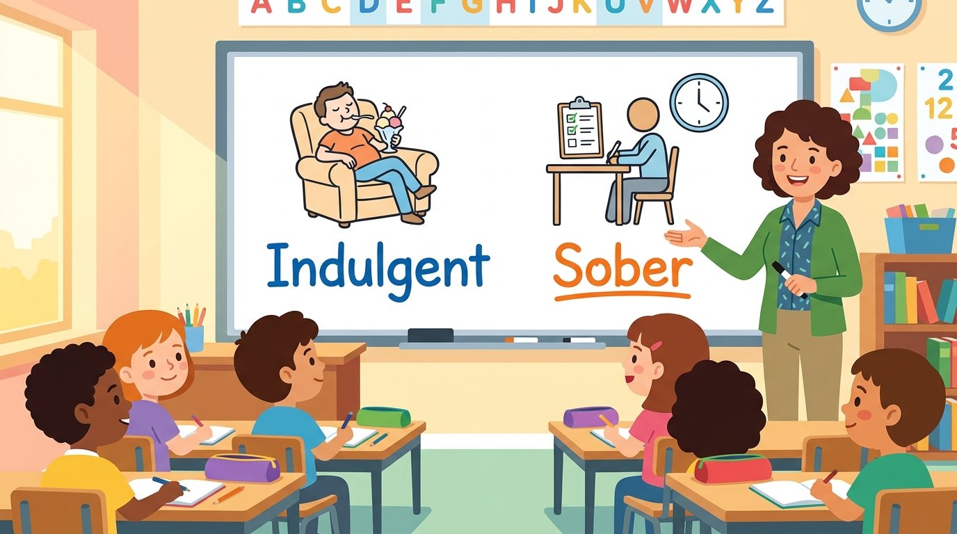 Indulgent vs Sober