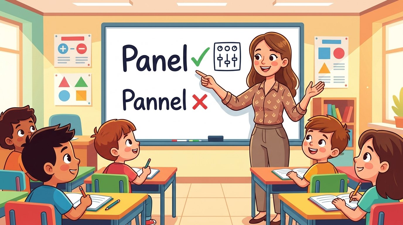 Panel vs Pannel