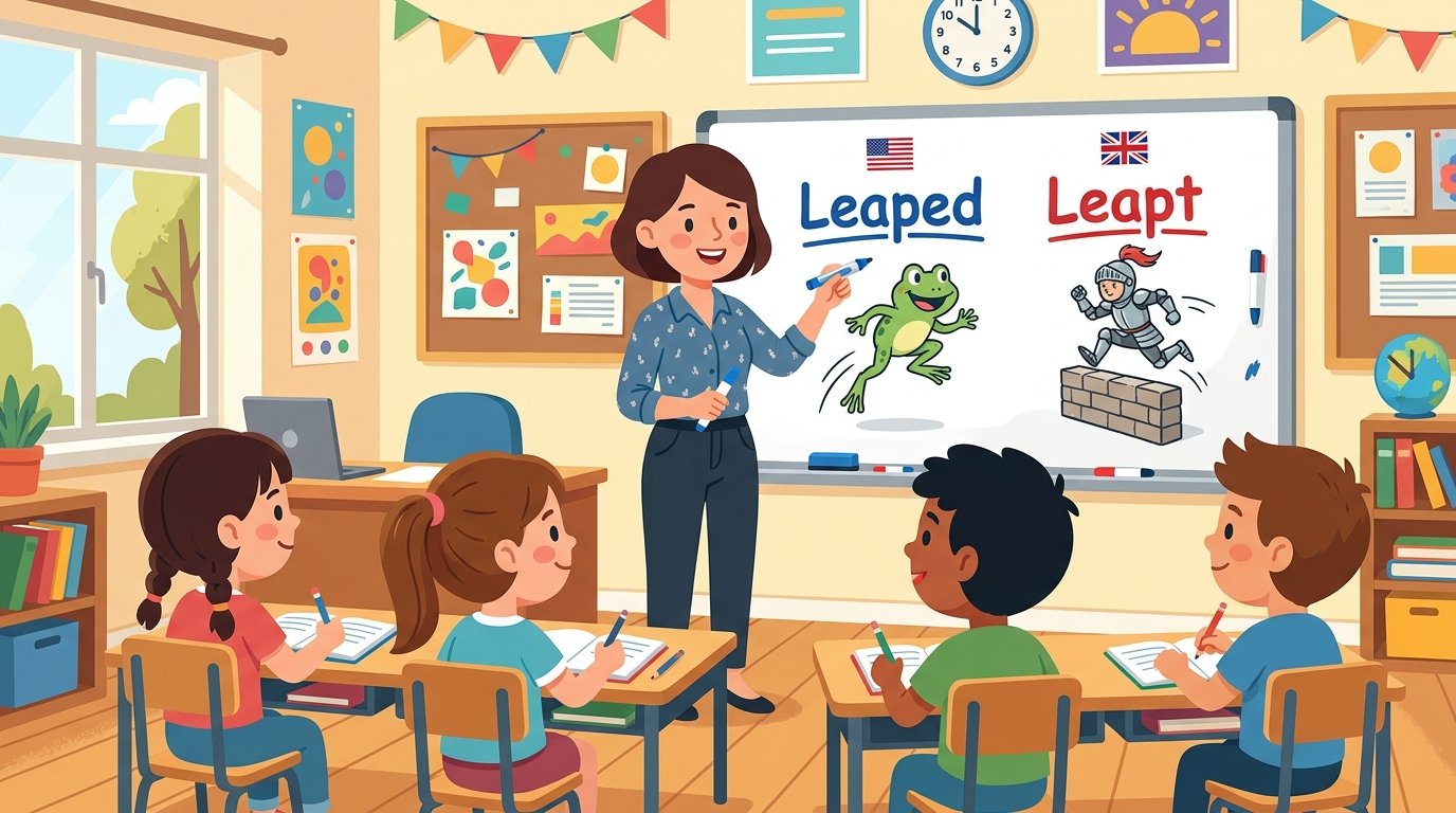 Leapt or Leaped