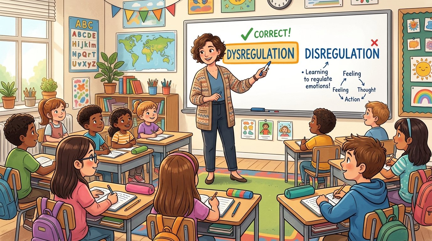 Dysregulation vs Disregulation
