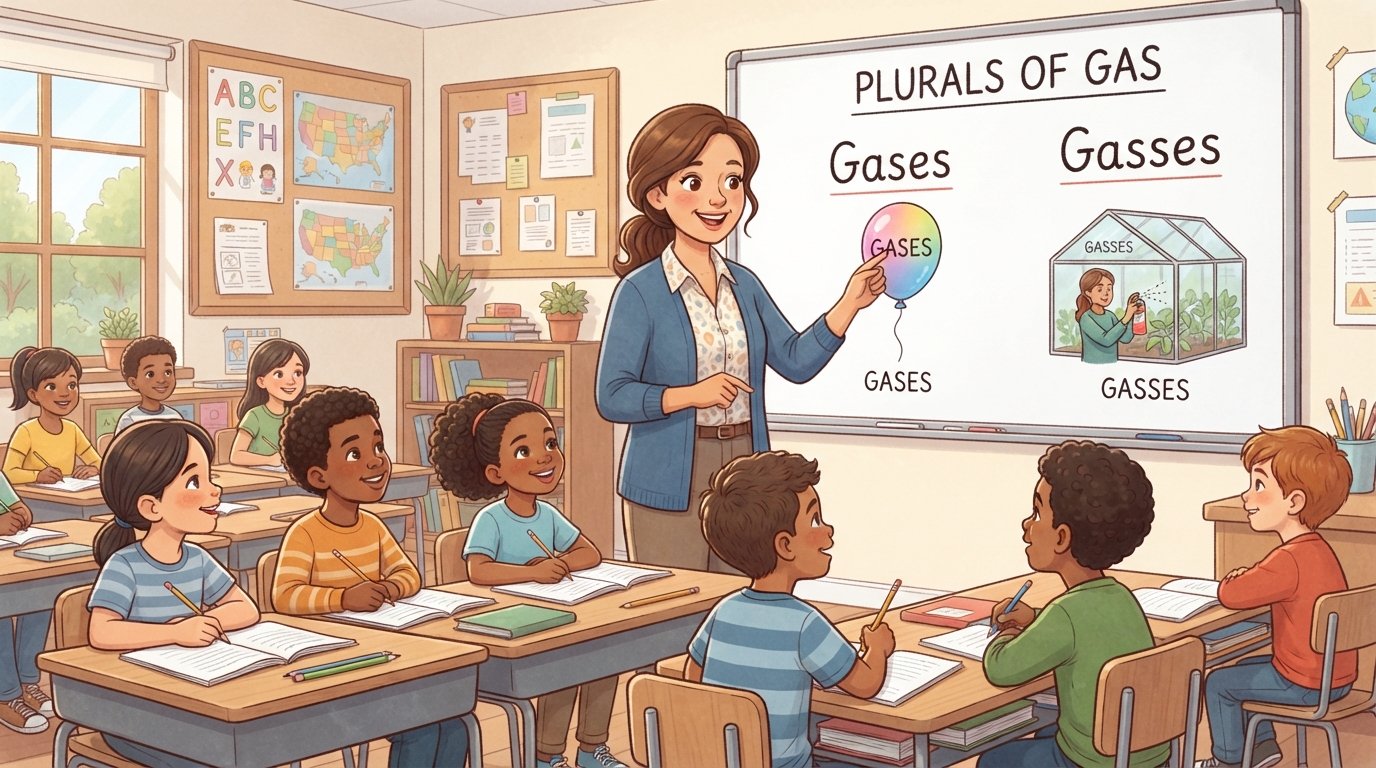Gases vs. Gasses