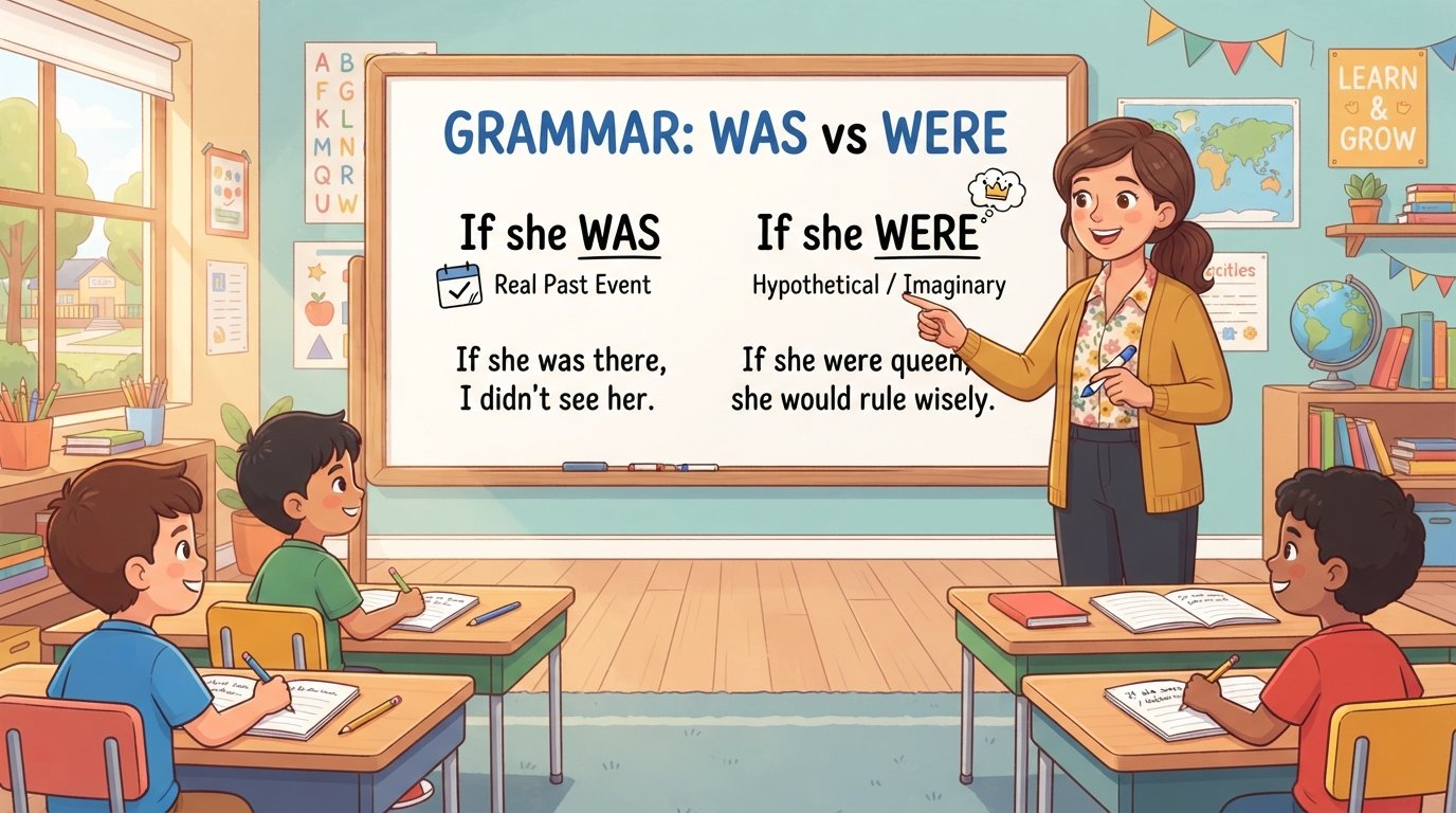 If She Was or If She Were